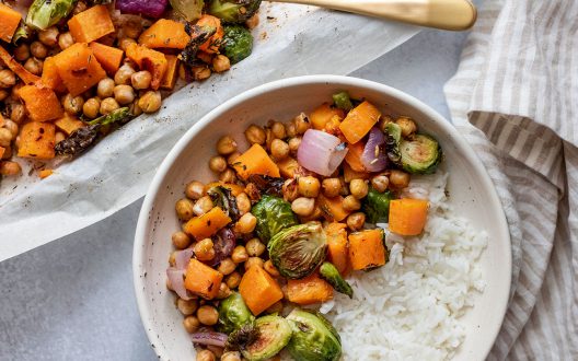 Colorful Fall Harvest Sheet Pan Dinner Recipe