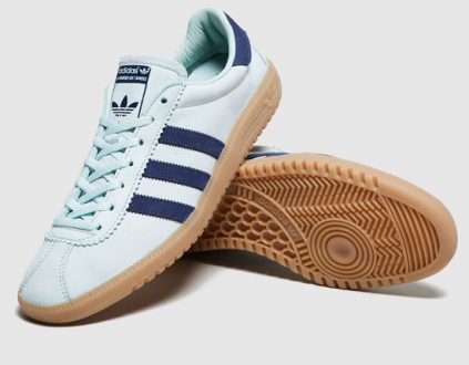 1970s Adidas Bermuda trainers obtain a green leather makeover