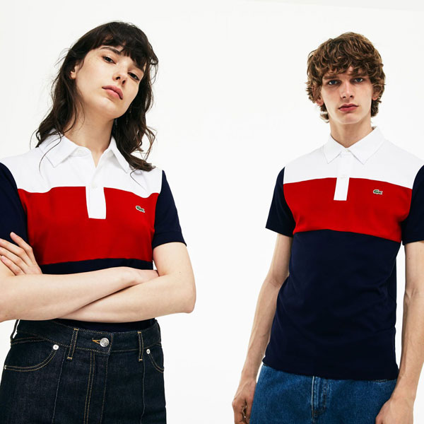  Special edition 1970s Lacoste interlock polo shirt