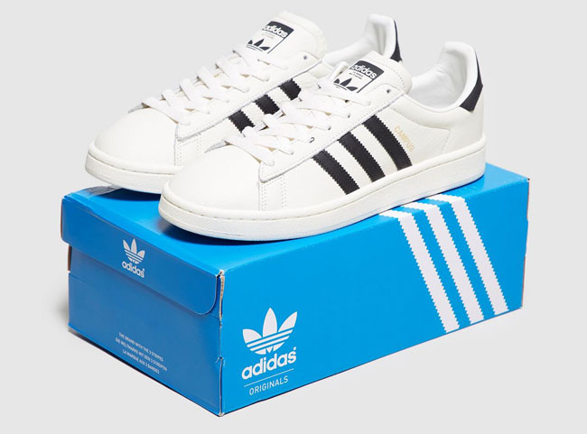  Adidas Campus trainers receives a rare leather reissue