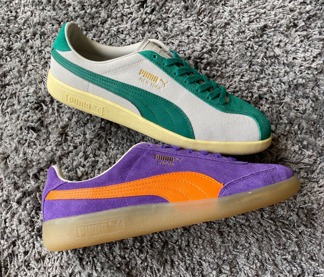  Puma Bluebird Cities Pack trainers