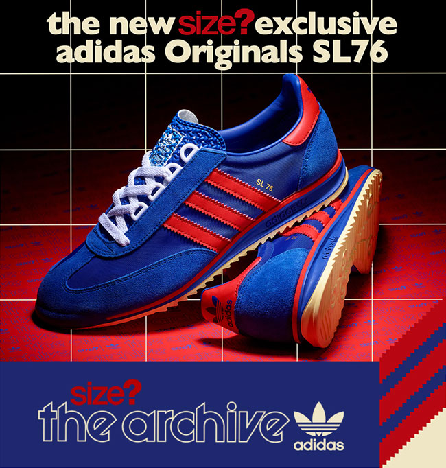  Archive Adidas SL76 trainers return in two colours