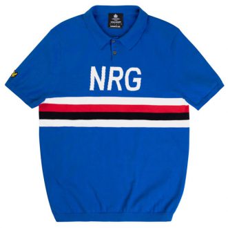 Classic football shirt knitwear by Lyle and Scott