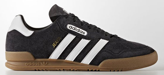 1980s Adidas Jeans Super trainers in black and white