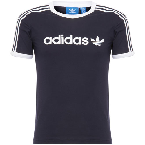  1970s-style Adidas Linear Trefoil t-shirts